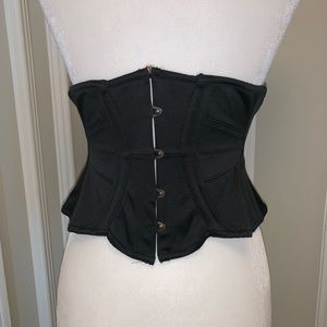 Agent Provocateur Preowned Black Waist Cincher